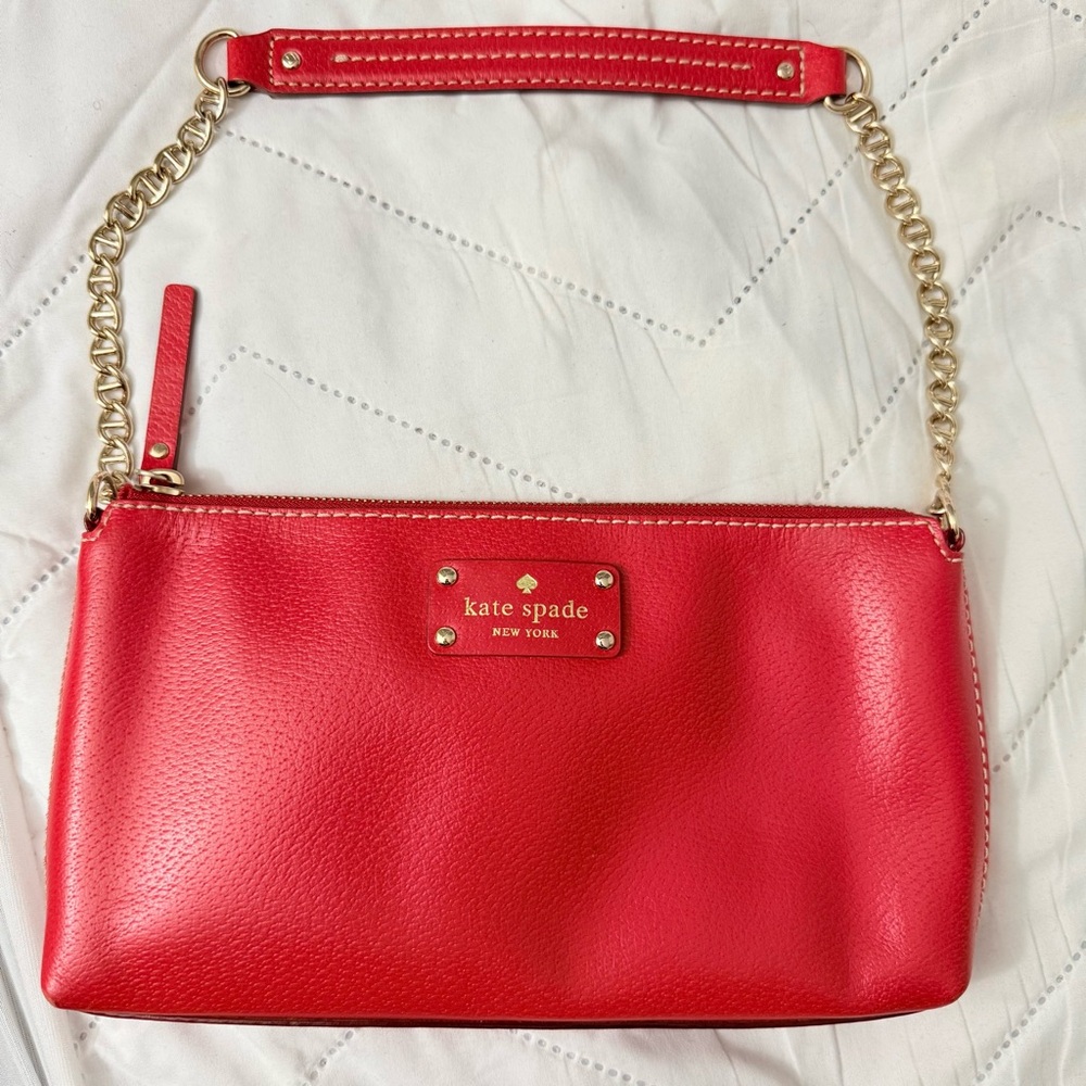 Kate Spade Wellesley Byrd Shoulder Clutch - Empire Red